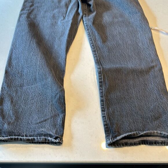 Levi's Women's High Rise Jeans - Dark Gray - Picture 9 of 10
